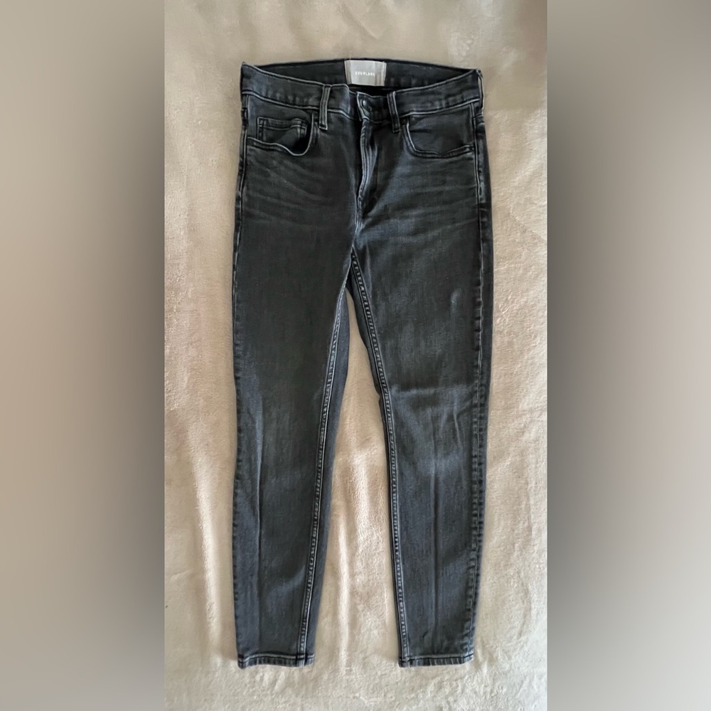 Everlane Washed Black Denim Jeans